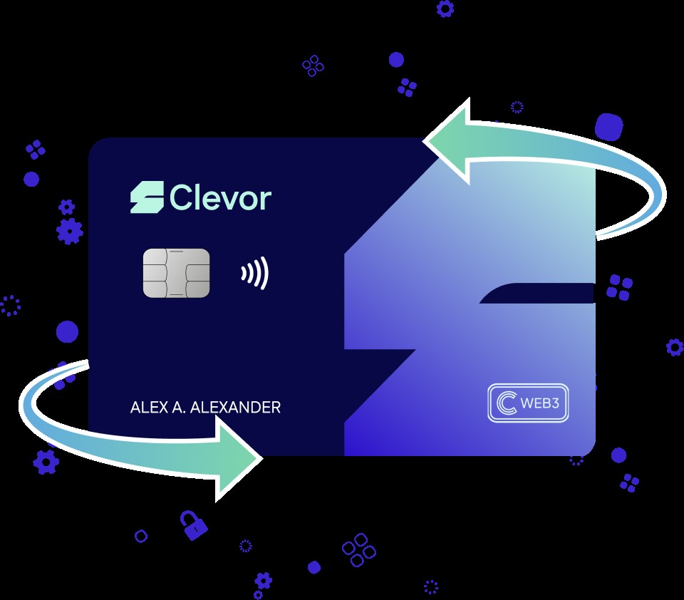 Clevor cards- web3 wallet